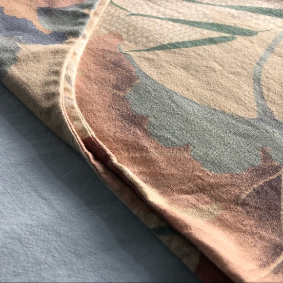 Vintage cotton cropped floral top - Picture 7 of 11